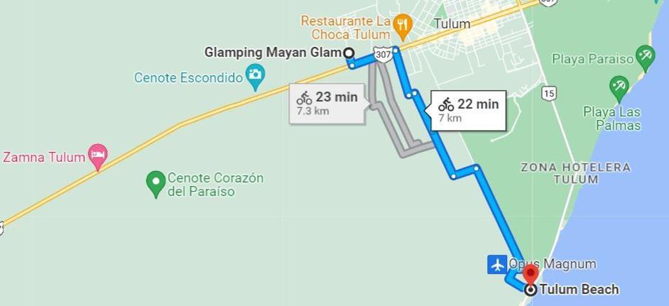 Glamping Mayan Glam Tulum Zewnętrze zdjęcie
