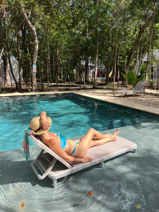 Glamping Mayan Glam Tulum Zewnętrze zdjęcie