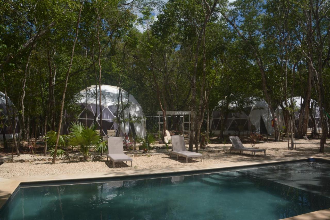 Glamping Mayan Glam Tulum Zewnętrze zdjęcie