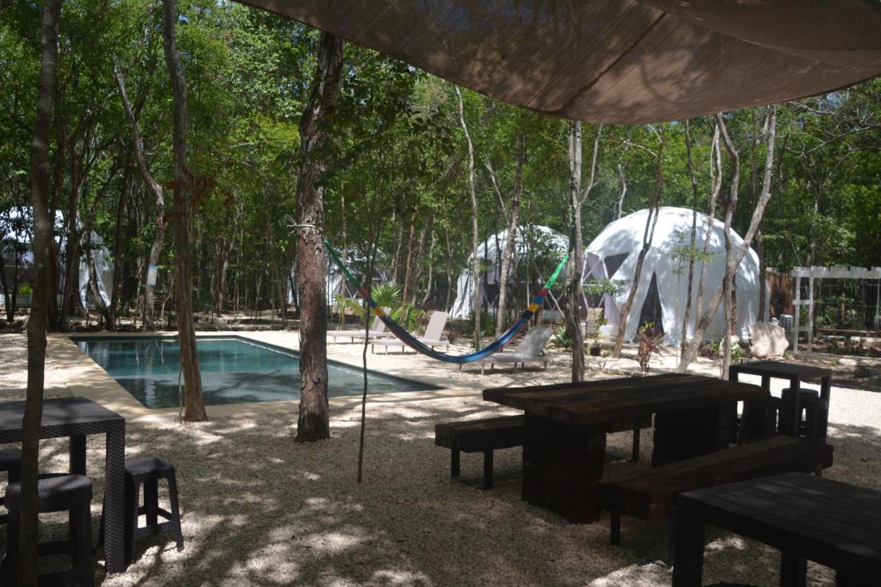 Glamping Mayan Glam Tulum Zewnętrze zdjęcie