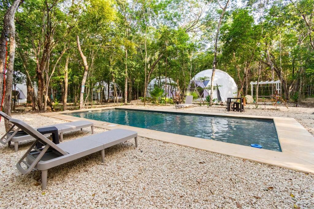 Glamping Mayan Glam Tulum Zewnętrze zdjęcie